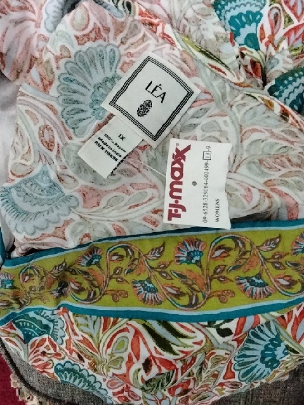NWT Léa Boho Dress 1X - Picture 2 of 3